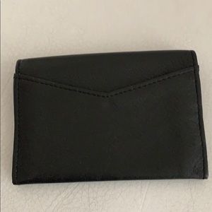 Genuine leather card holder